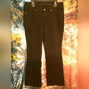 Sz. 12P Faded Glory Boot Cut Black Jeans